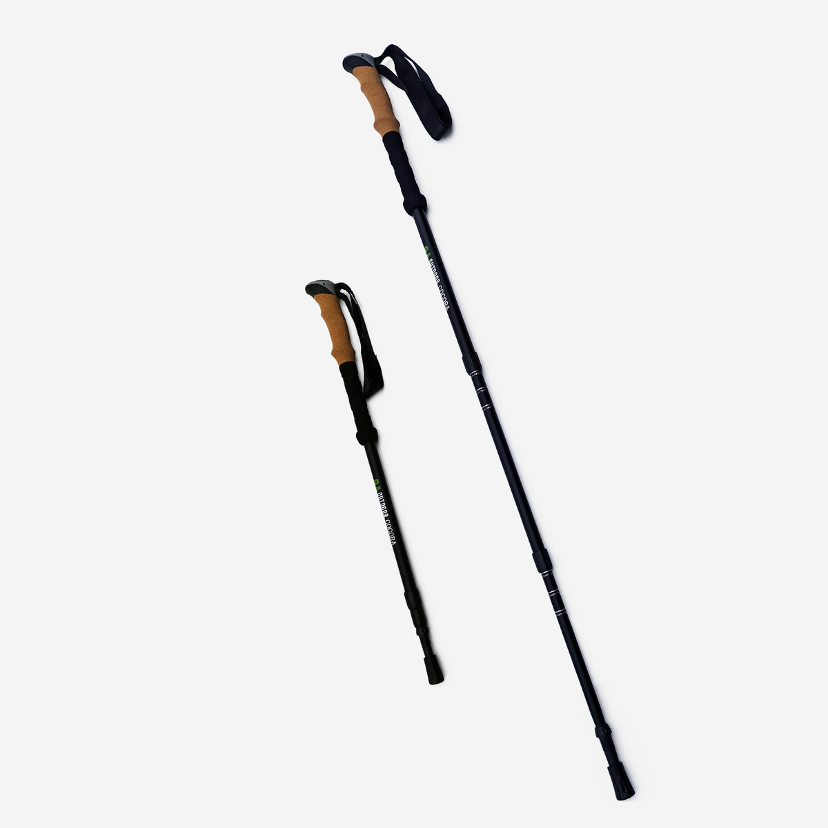 Duo baston telescopico Outdoor Adventure Cocora 2.0 - Negro