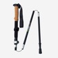 Duo baston plegable Outdoor Adventure Nevado - Negro