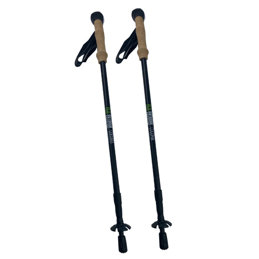 Duo baston telescopico Outdoor Adventure Cocora - Negro