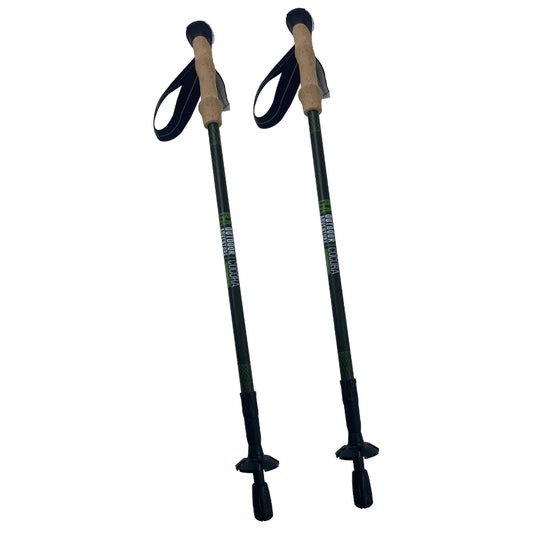 Duo baston telescopico Outdoor Adventure Cocora - Verde