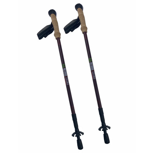 Duo baston telescopico Outdoor Adventure Cocora - Rojo