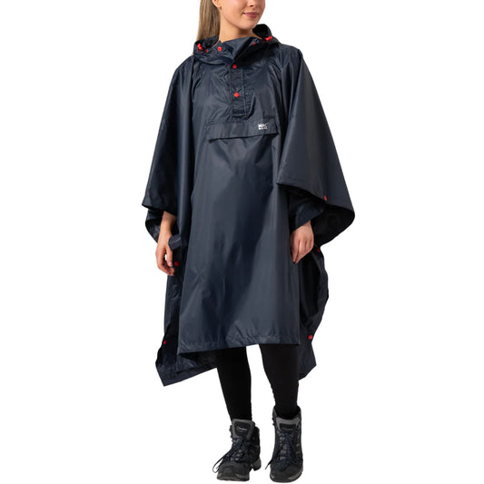 Poncho impermeable unisex Mac in a Sac - Navy