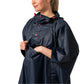Poncho impermeable unisex Mac in a Sac - Navy
