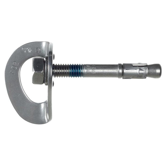 PLACA DE ANCLAJE DE ACERO CON TORNILLO 10MM