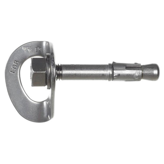 PLACA DE ANCLAJE DE ACERO CON TORNILLO 12MM
