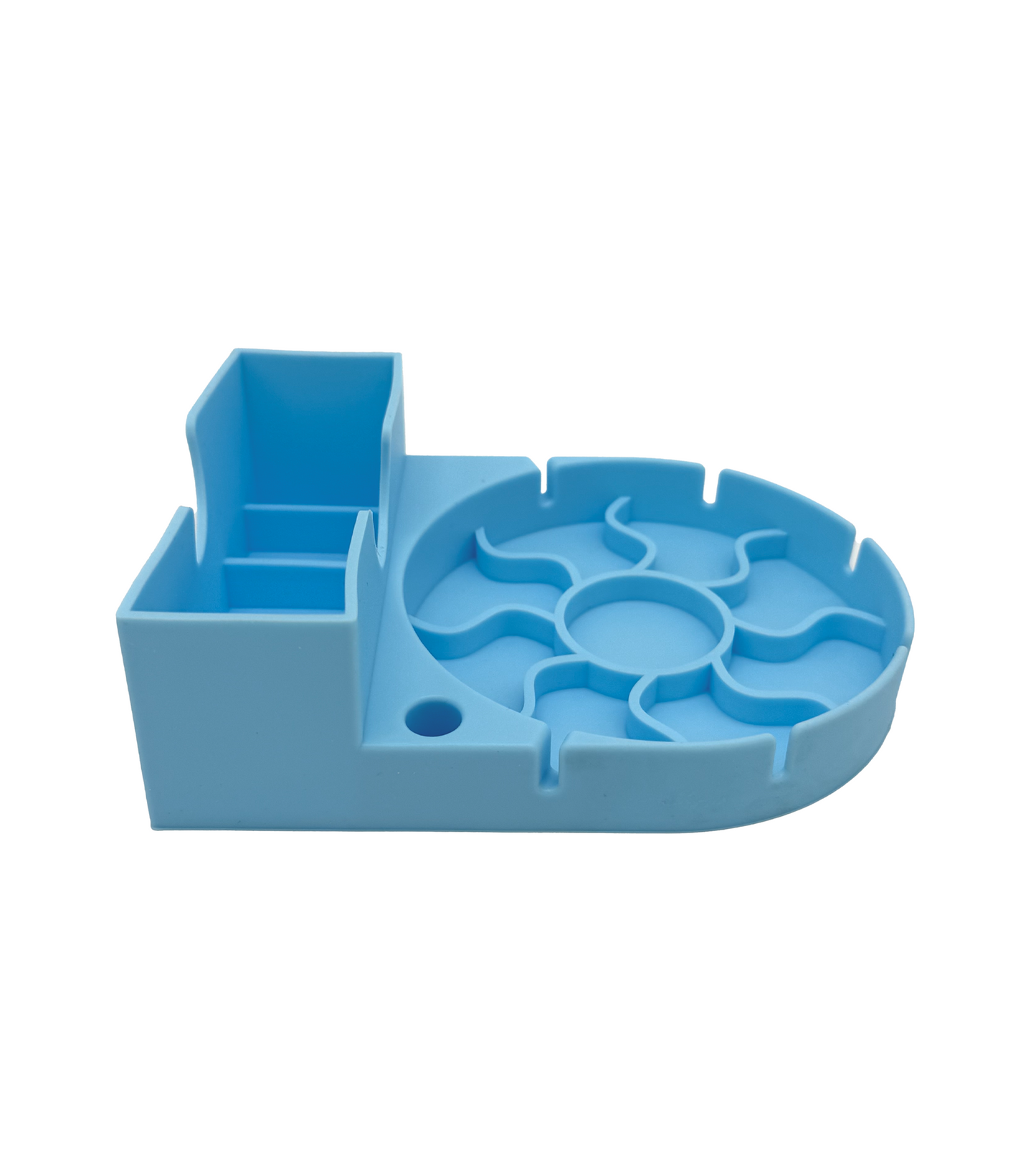 Base de secado de botellas Celeste