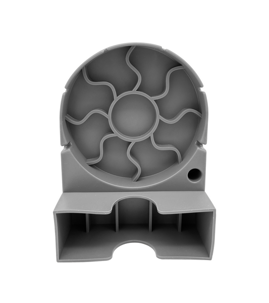 Base de secado de botellas Gris