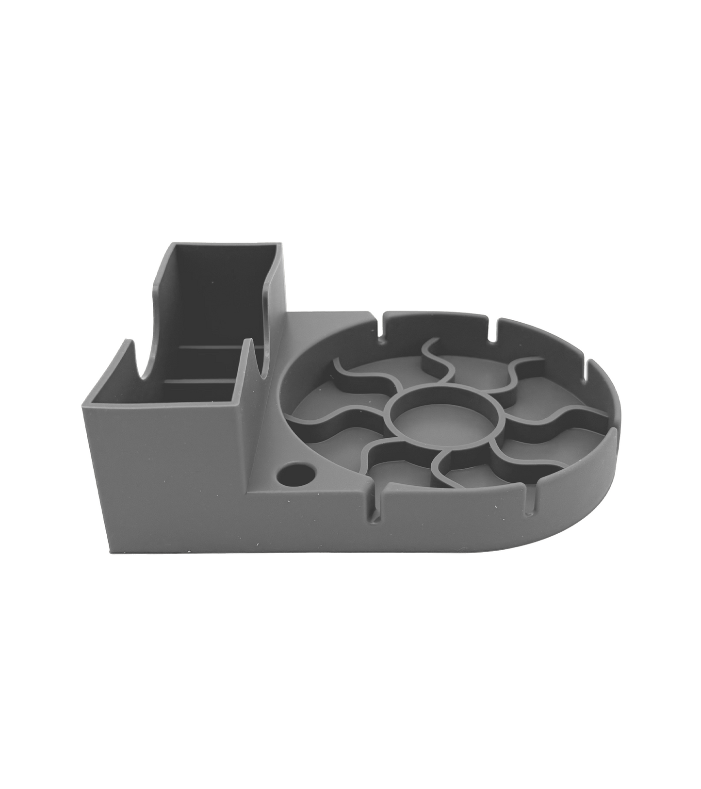 Base de secado de botellas Gris