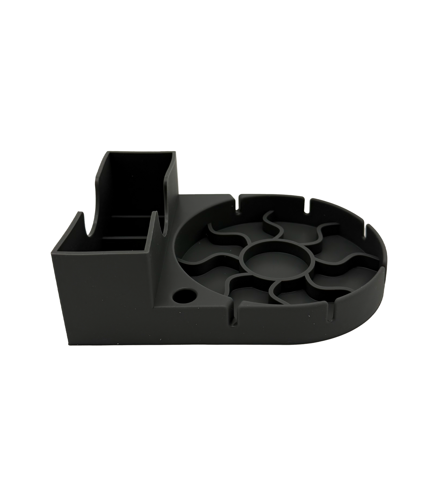 Base de secado de botellas Negro