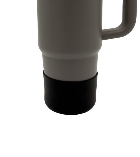 Base funda de silicona para botellas Negro