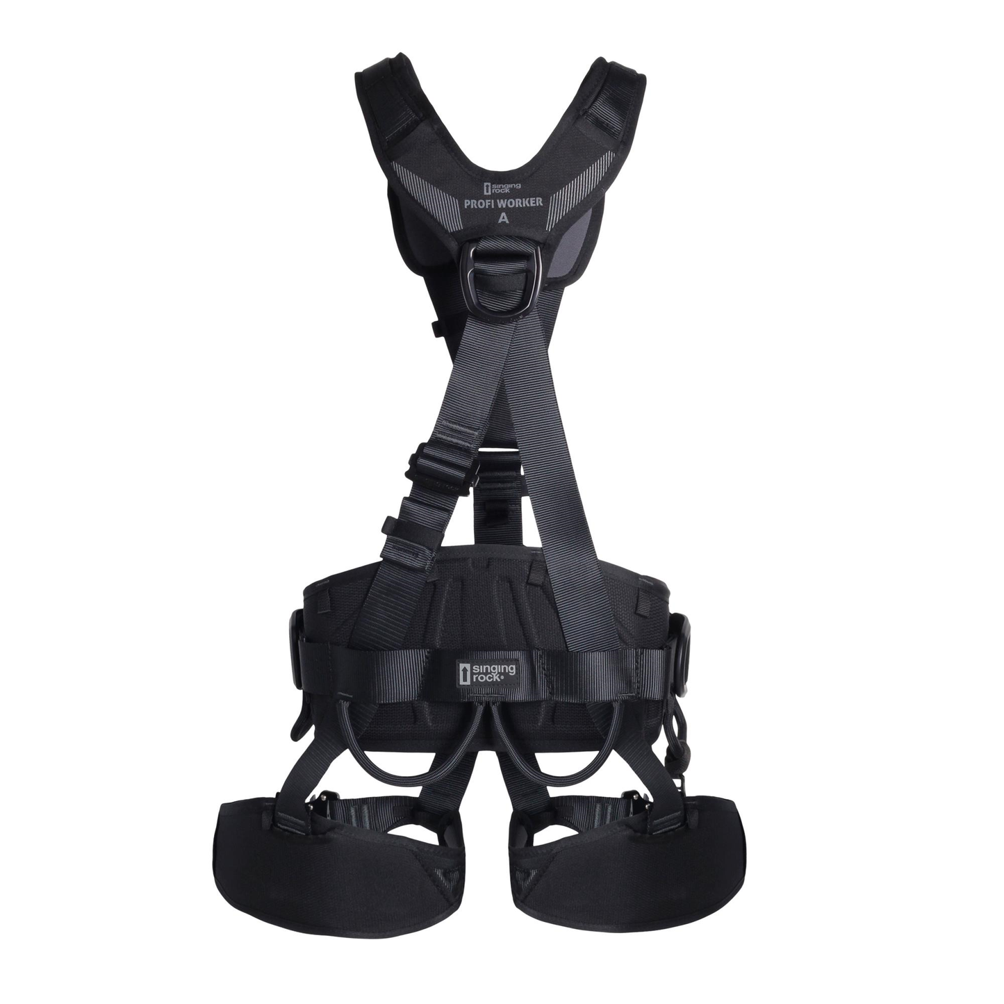 Arnés para trabajo Full PROFI Worker 3D Speed Singing Rock - Negro