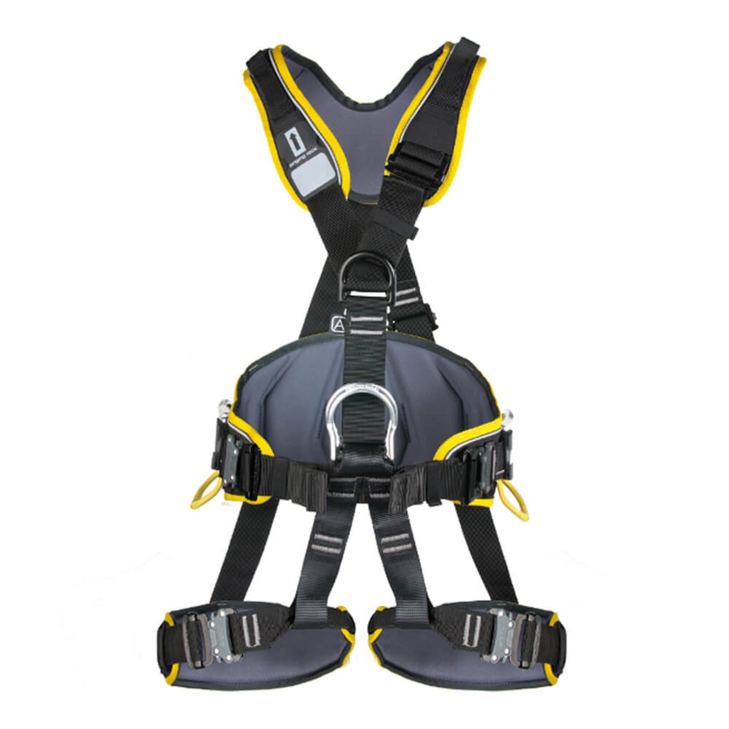 ARNÉS DE TRABAJO PROFI WORKER 3D SPEED - AMARILLO/NEGRO