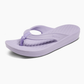 Sandalia para mujer Joybees Varsity Flip Solid - Lilac