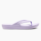 Sandalia para mujer Joybees Varsity Flip Solid - Lilac