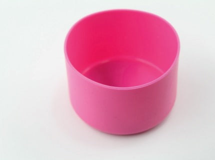 Base funda de silicona para botellas Celeste