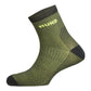 CALCETINES RUNNING SERIES - NEGRO / VERDE