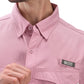 Camisa hombre Manga Larga Roatan Outdoor Adventure Rosada