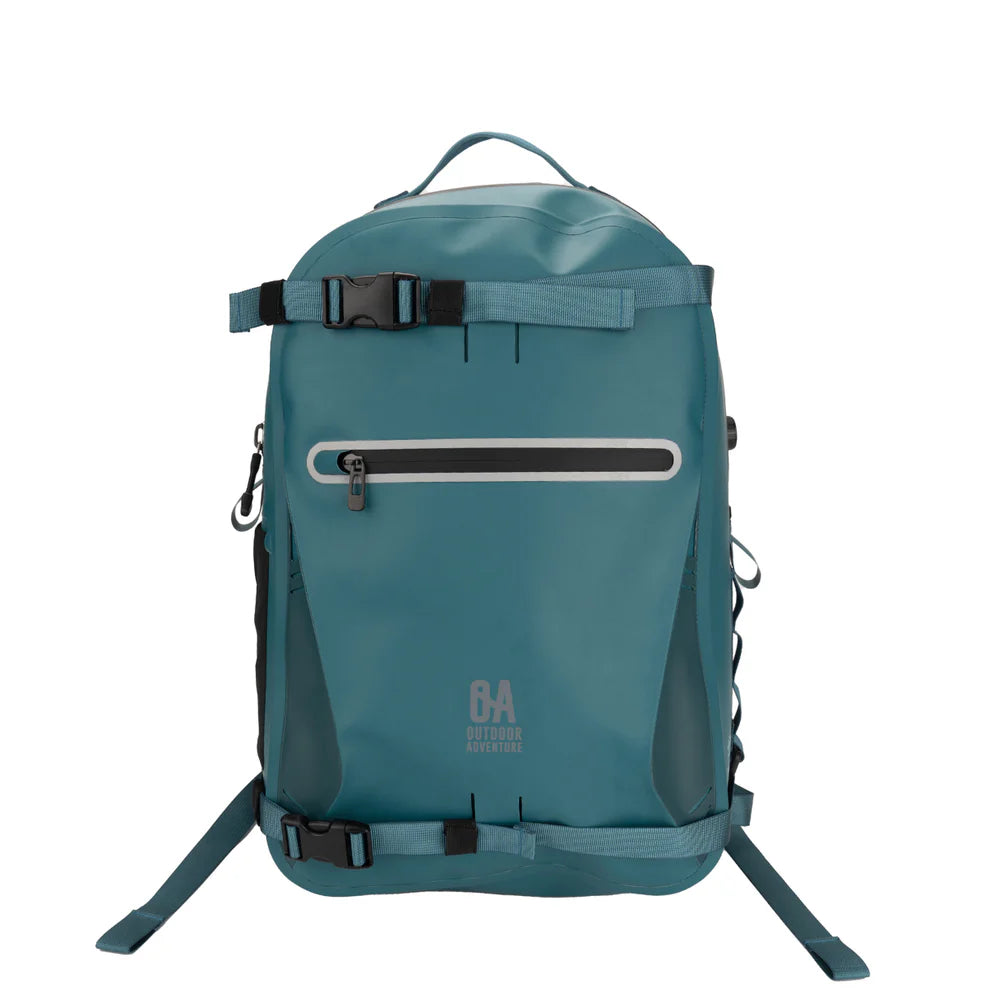 Outdoor Adventure Drybag Backpack 27L - Celeste