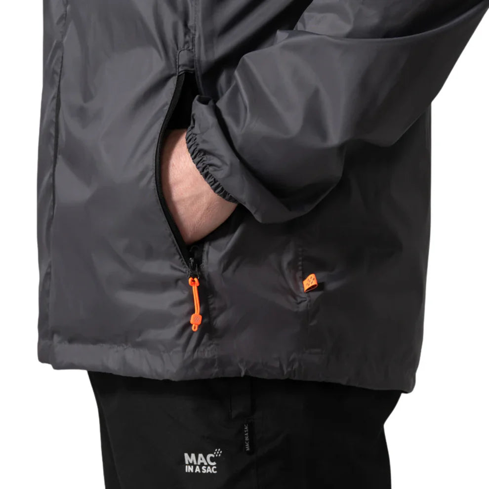 Jacket impermeable unisex Mac in a Sac Origin II - Gris