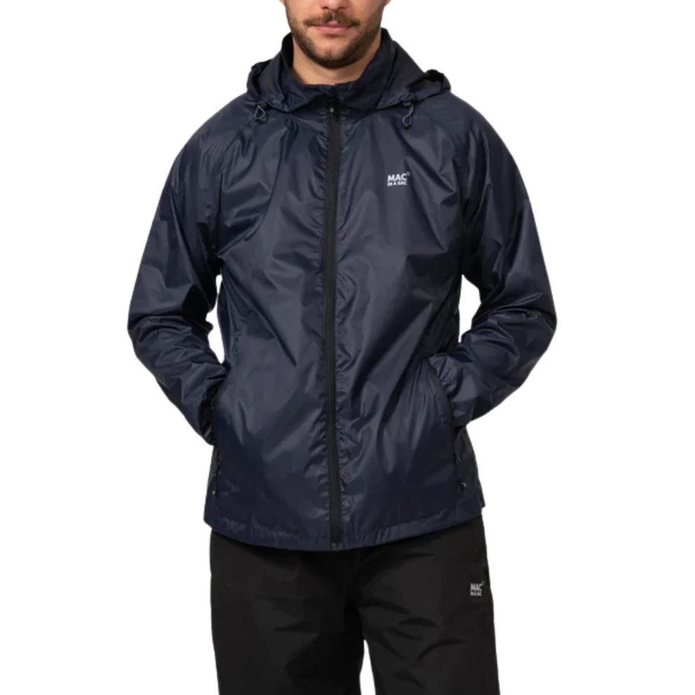 Jacket impermeable unisex Mac in a Sac Origin II - Navy