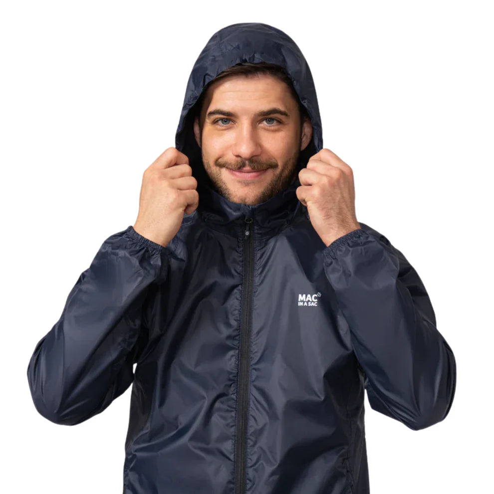 Jacket impermeable unisex Mac in a Sac Origin II - Navy