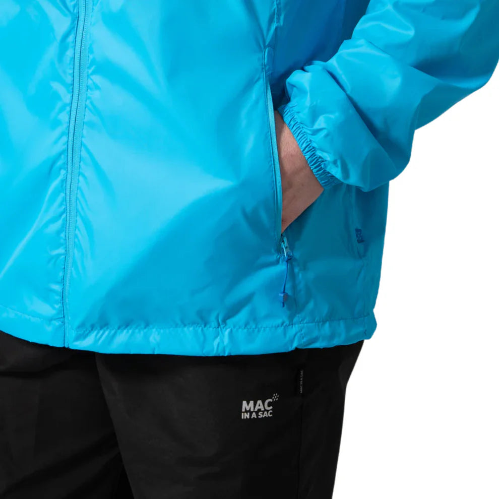 Jacket impermeable unisex Mac in a Sac Origin II - Celeste